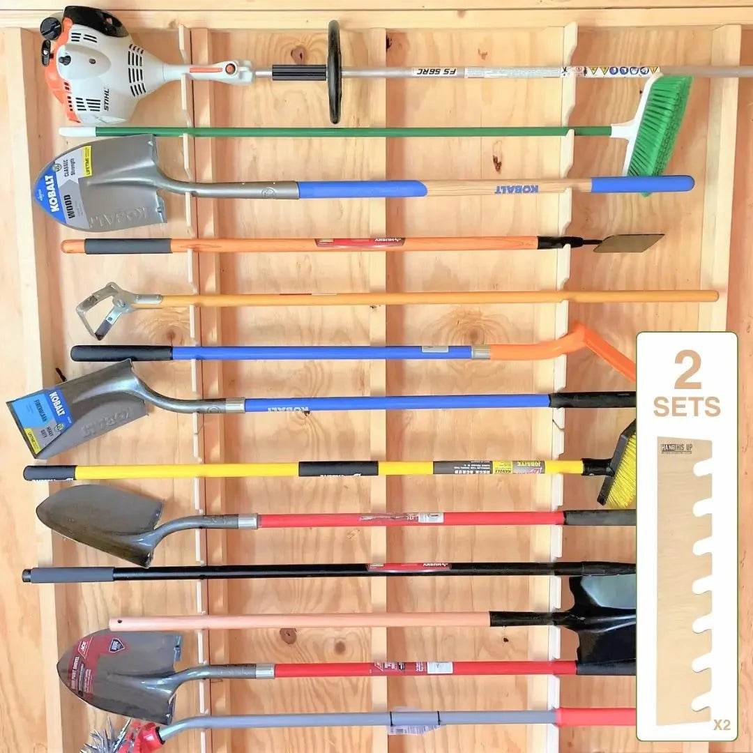 Control Garage Tool Clutter with the Ultimate Shed Organization Kit